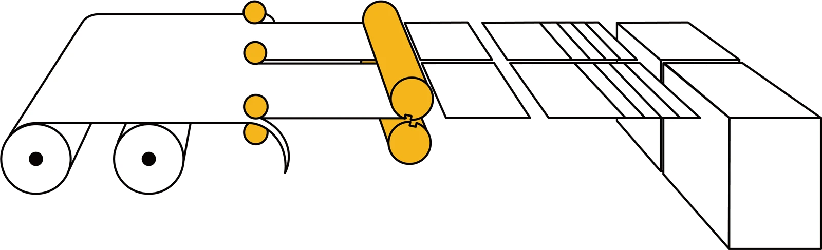CHM paper sheeter machine CHM paper sheeter machine